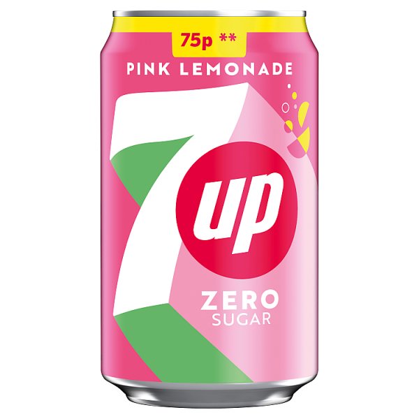 7Up Pink Lemonade Pm 75p 330ml