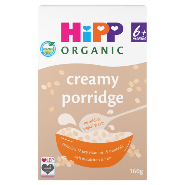 Hipp Organic Creamy Porridge 6+ Months 160g