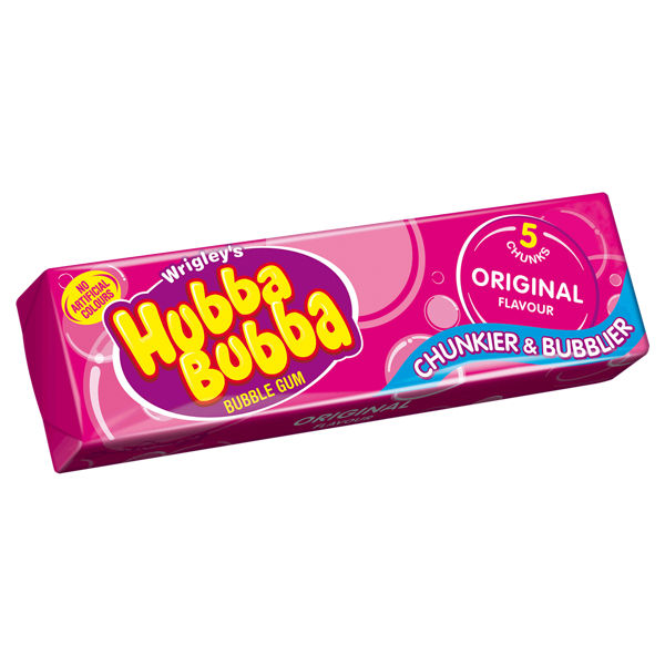 Hubba Bubba Bubble Tape Fancy Fruit Extra Long Kaugummi Stripes 56g