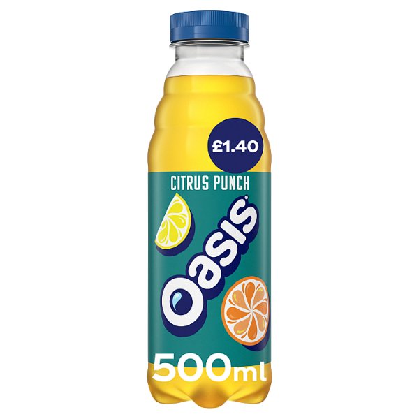 Oasis Citrus Punch Pmp £1.40 500ml