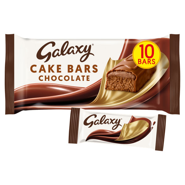 Galaxy Cake Bars 10 Pack 287.4g We Get Any Stock