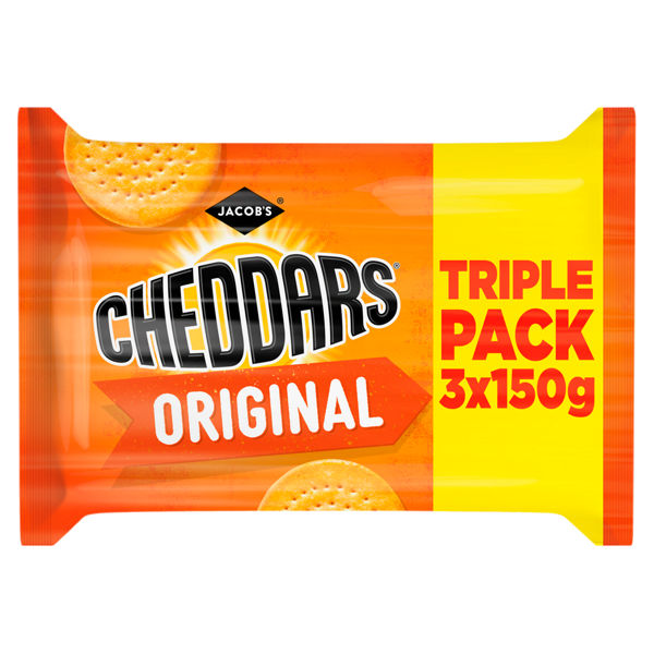Jacob's Cheddars Triple 450g We Get Any Stock