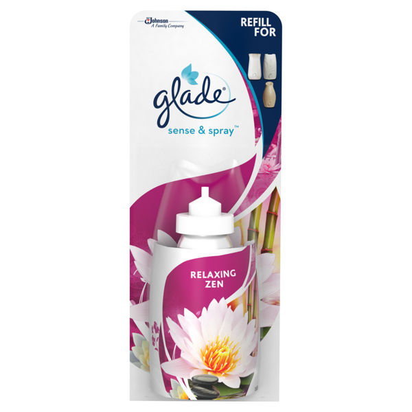 Glade Sense & Spray Refill Relaxing Zen 18ml We Get Any Stock