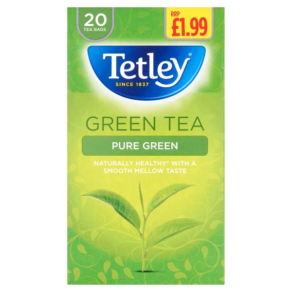 Tetley Green Tea Pure PM 1.99 20s
