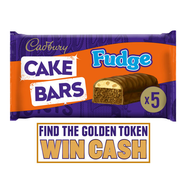 Cadbury Fudge Cake Bars 5x24g