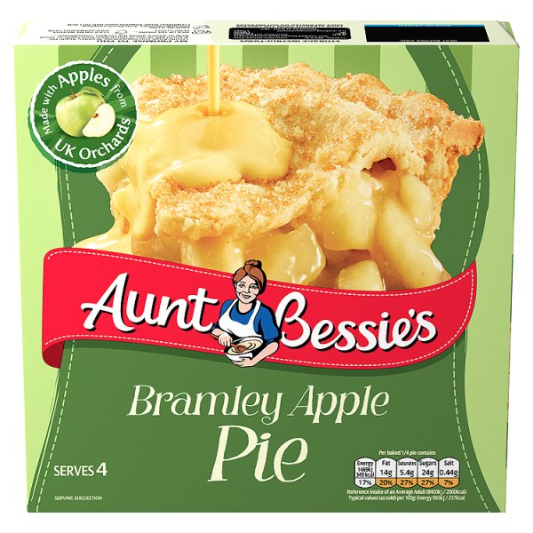 Aunt Bessie's Family Apple Pie 550g