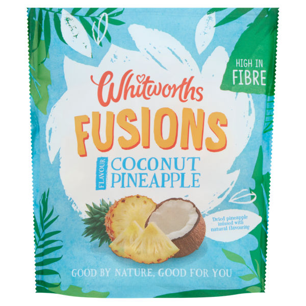 Whitworths Coconut Flavour Pineapple Fusions 80g