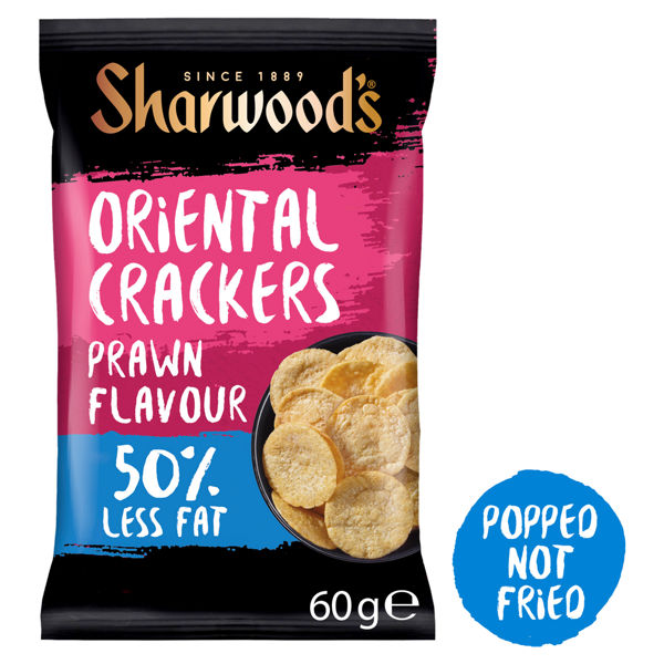 Sharwood's Oriental Crackers Prawn Flavour 60g