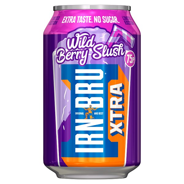 Irn-Bru Wild Berry Slush Xtra Pm 75p 330ml