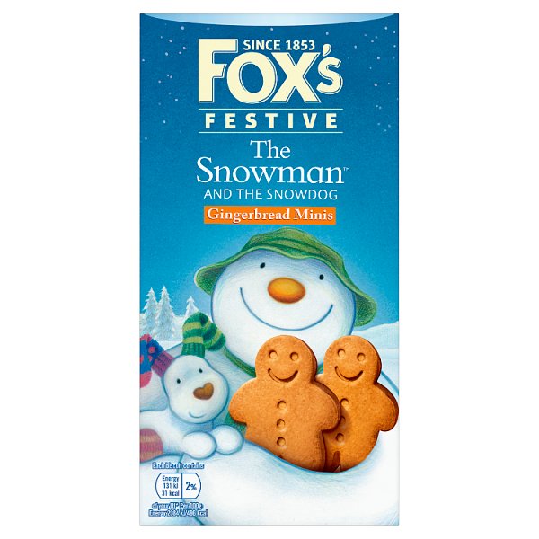 Fox's Festive The Snowman and the Snowdog Gingerbread Minis 100g