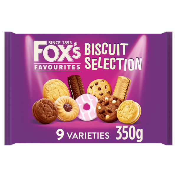 Fox's Favourites 9 Varieties Biscuit Selection 350g