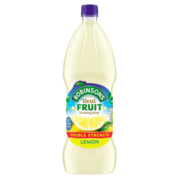 Robinsons Double Concentrate No Added Sugar Lemon 1.75Ltr