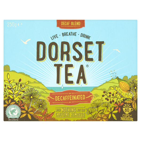 Dorset Tea Decaf Blend 80 Teabags 250g