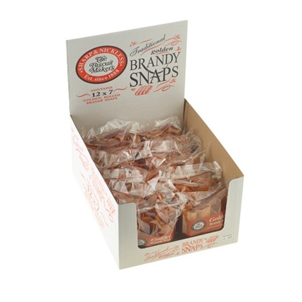 Sharp & Nickless 7 Golden Brandy Snaps 100g