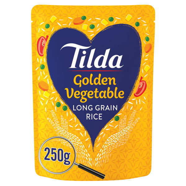 Tilda Classics Golden Vegetable Rice 250g