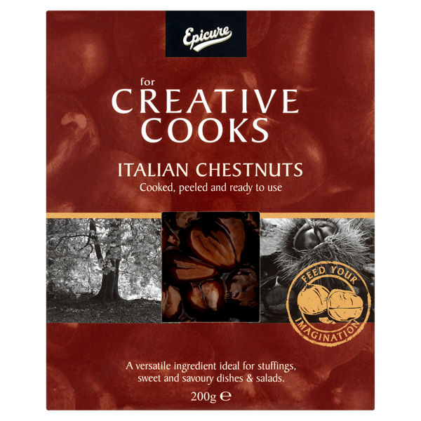 Epicure Italian Chestnuts Cooked & Peeled 200g