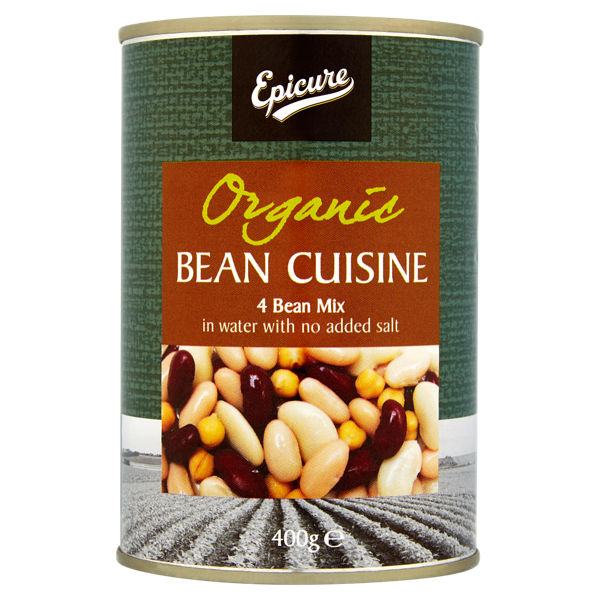 Epicure Organic Four Bean Mix 400G We Get Any Stock
