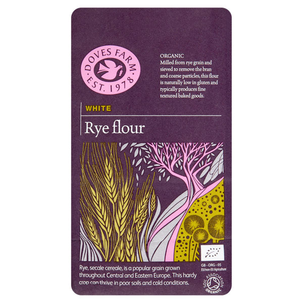 Doves Farm Organic White Rye Flour 1kg - We Get Any Stock