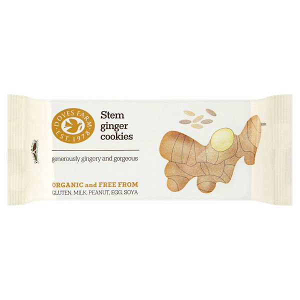 Freee Organic & Gluten Free Stem Ginger Cookies 150g