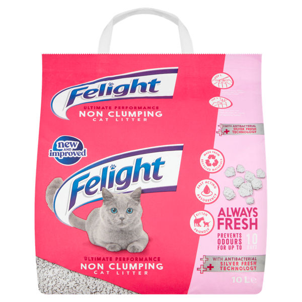 Felight clumping 2025 cat litter