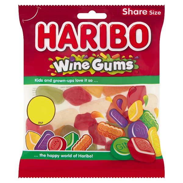 Haribo Wine Gums Pm £1 140G We Get Any Stock