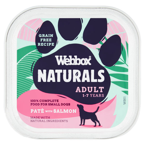 Webbox Natural Pate, Salmon 150g