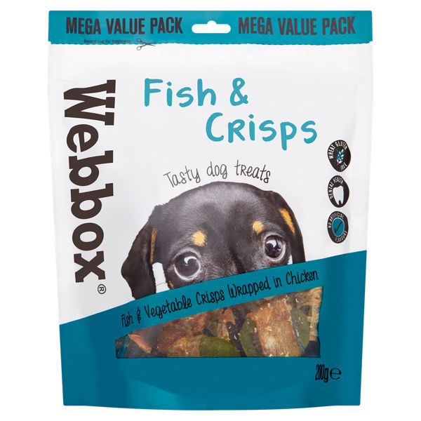 Webbox Fish & Crisps, Bulk Bag 200g