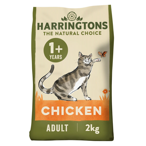 Harringtons Chicken Dry Adult Cat Food 2kg