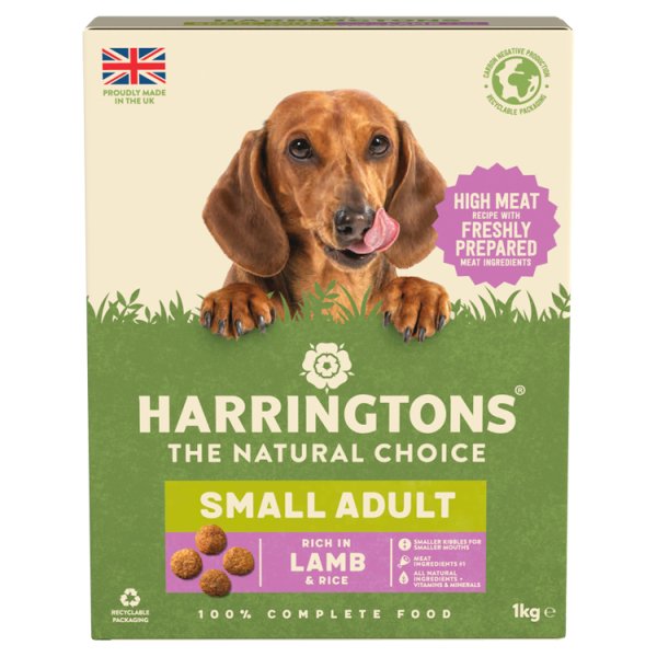 Harringtons Small Adult Rich in Lamb & Rice 1kg