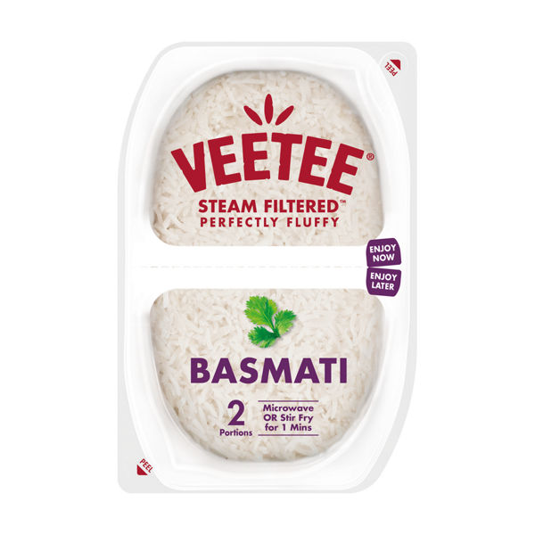 Veetee Basmati Rice Twin Pot 250G
