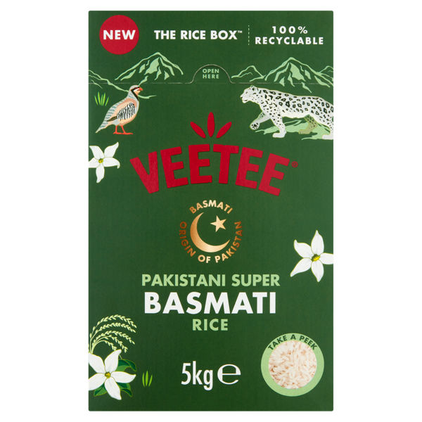 Veetee Pakistani Super Basmati Rice 5kg We Get Any Stock