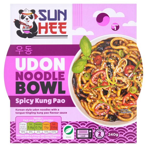 Sun Hee Kung Pao Udon Bowl 240g