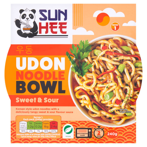 Sun Hee Sweet & Sour Udon Bowl 240g