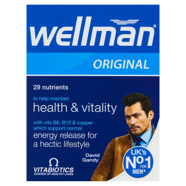 Vitabiotics Wellman Vitamin 30 Tablets