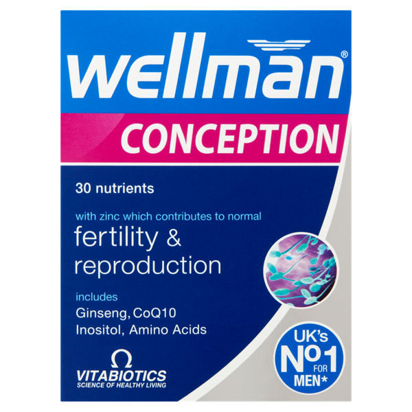 Vitabiotics Wellman Conception 30 Tablets