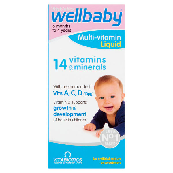 Vitabiotics Wellbaby Multivitamin Liquid  150Ml 6Month To 4Year
