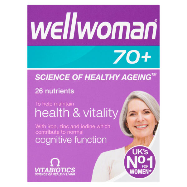 Vitabiotics Wellwoman 70+ Tablets 30s