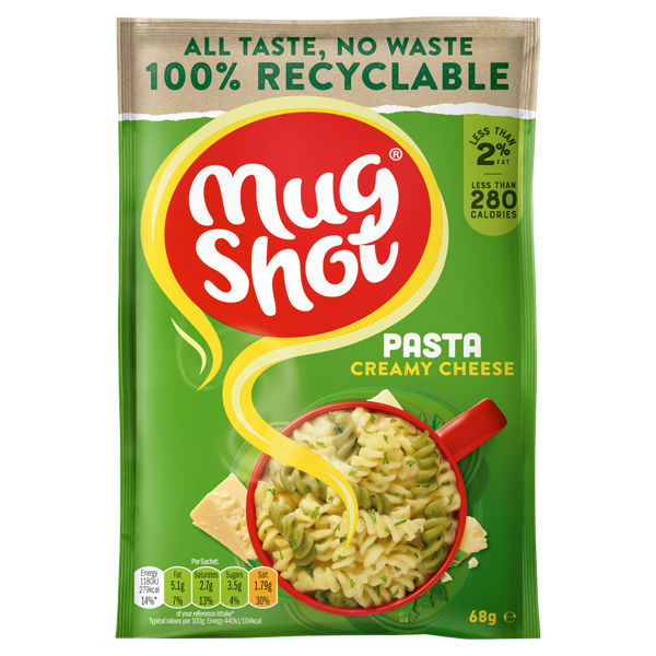 Mug Shot Creamy Cheese Pasta 68g