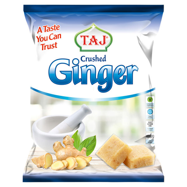 TAJ Crushed Ginger 400g