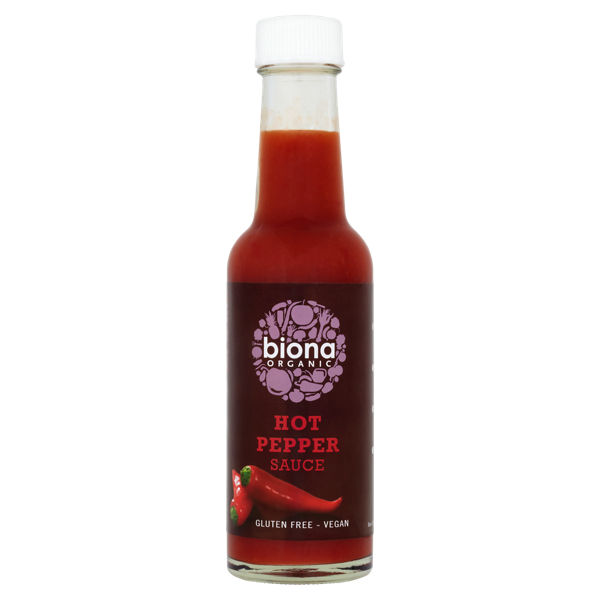 Biona Organic Hot Pepper Sauce 140ml