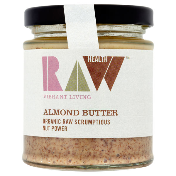 Raw Vibrant Living Organic Almond Butter 170g