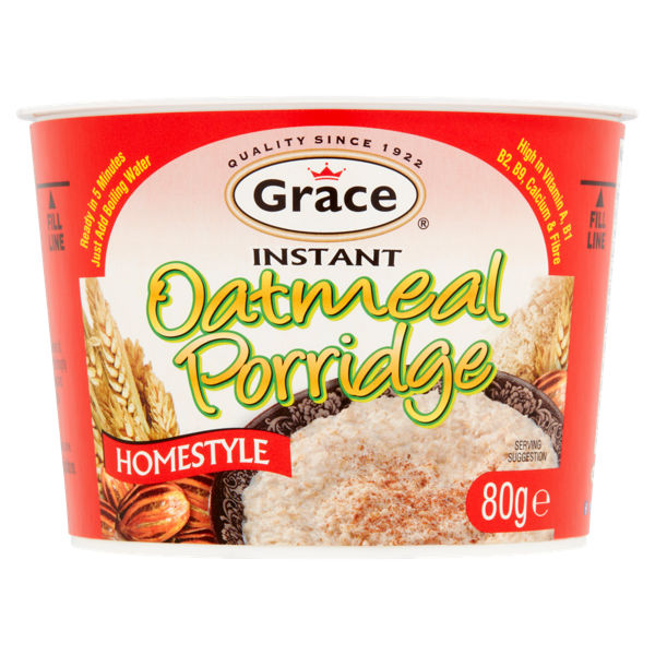 Grace Instant Oats Porridge 80g