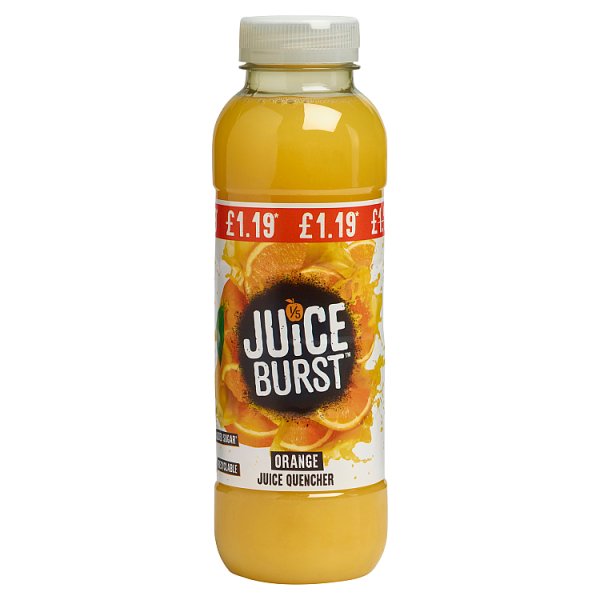 Juice Burst Orange Juice Quencher 400ml