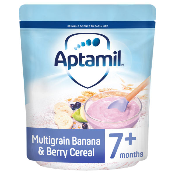 Aptamil Multigrain Banana & Berry Cereal 7+ Months 200g
