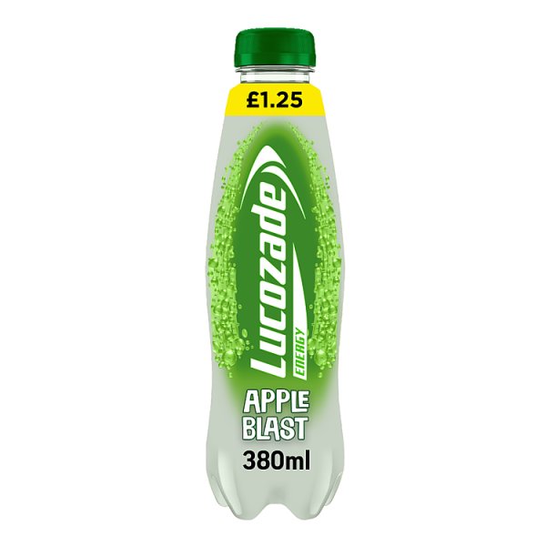 Lucozade Energy Apple Blast PM£1.25 380ml We Get Any Stock