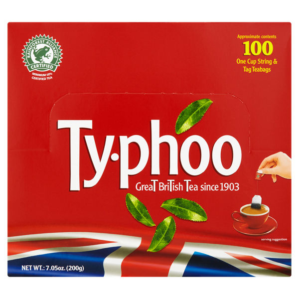 Typhoo One Cup String & Tag Teabags 200g
