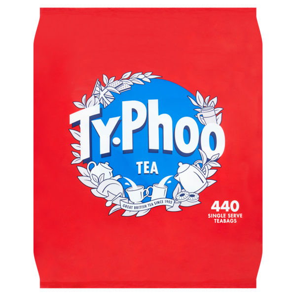 Typhoo 440 Single Serve Teabags 1kg