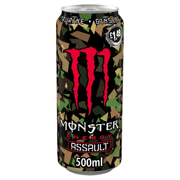 Monster Assault PM£1.49 500ml