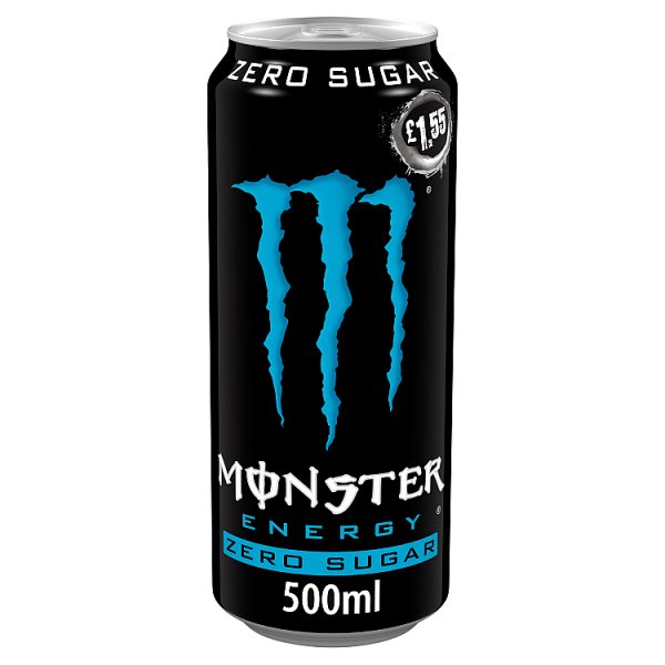 Monster Zero Sugar Energy PM £1.55 500ml We Get Any Stock