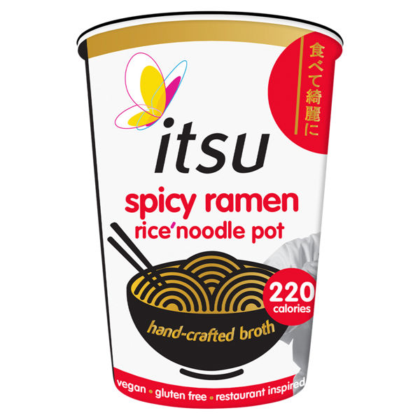 Itsu Spicy Ramen Rice' Noodle Pot 64g